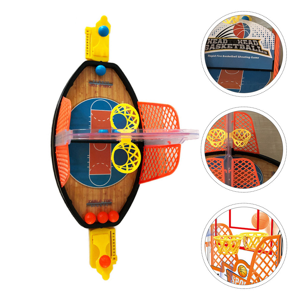 Board Game For Kids - 1Set basketbalveldspel Interactief schietbord Plastic Educatief