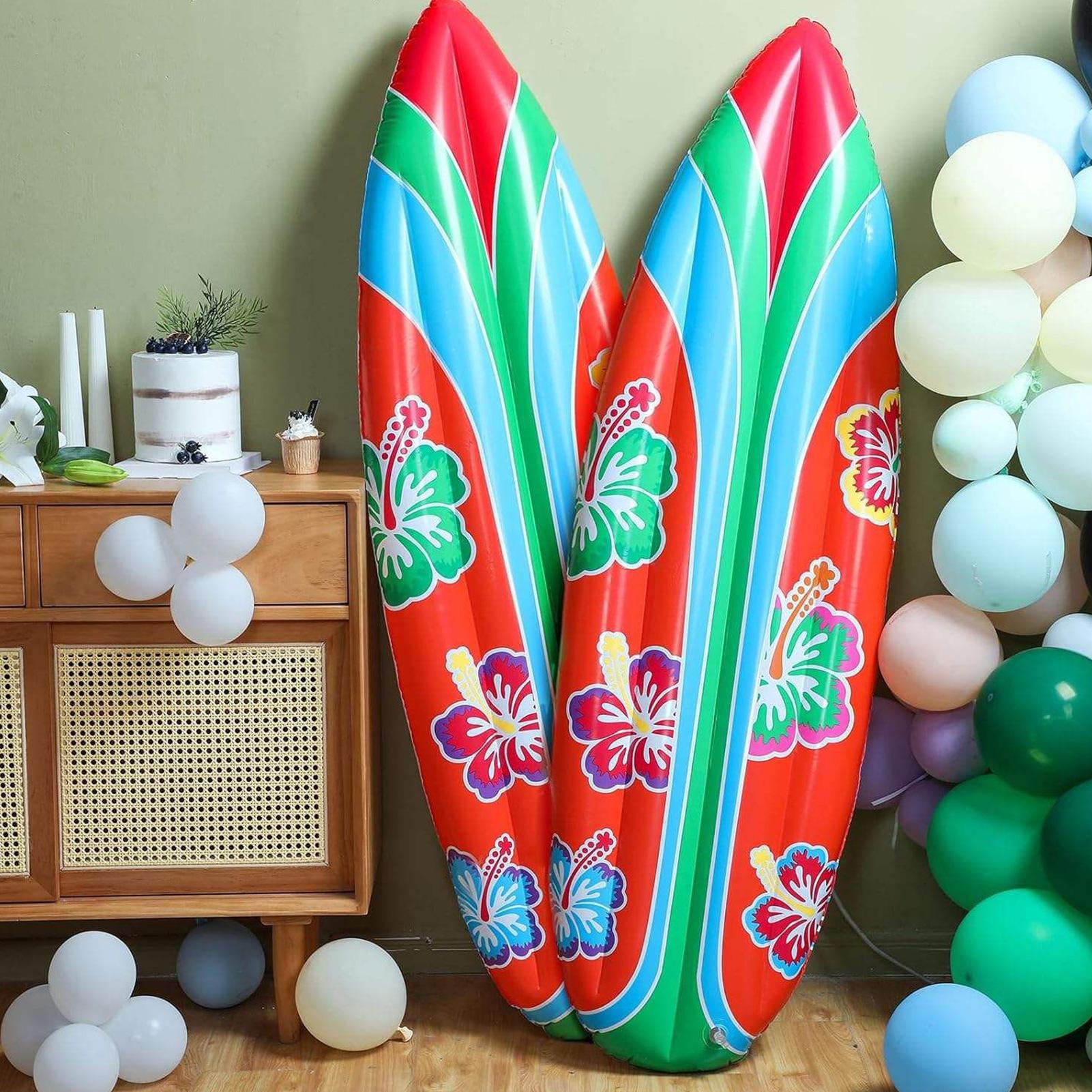 Board Game For Kids - Opblaasbaar surfplankje 2-delig zwembad speelgoed surfplank