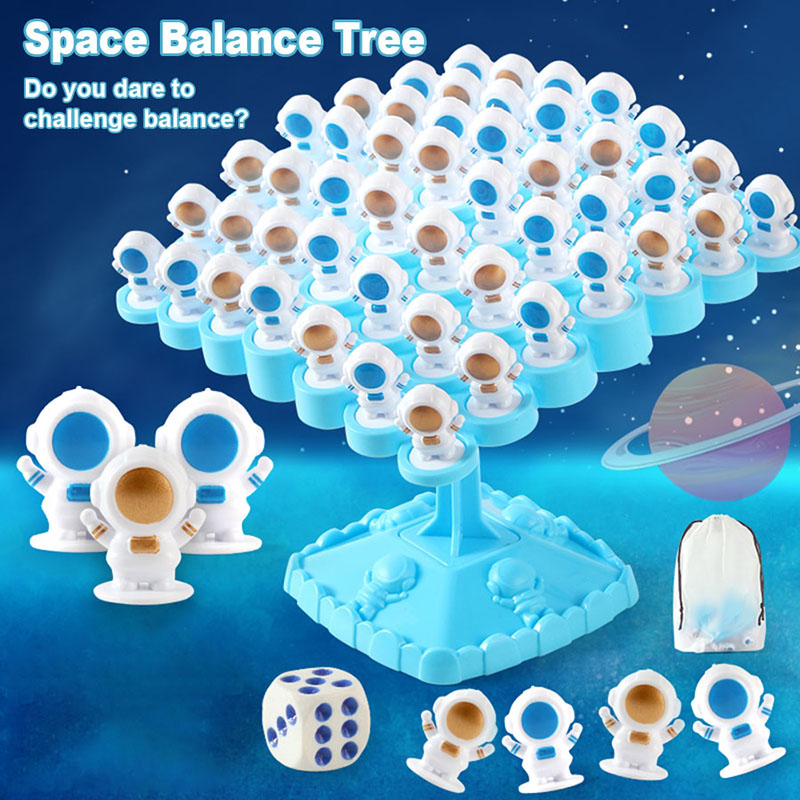 Board Game Saboteur - Astronauten Creatief Balancerend Boomspeelgoed Balance Board