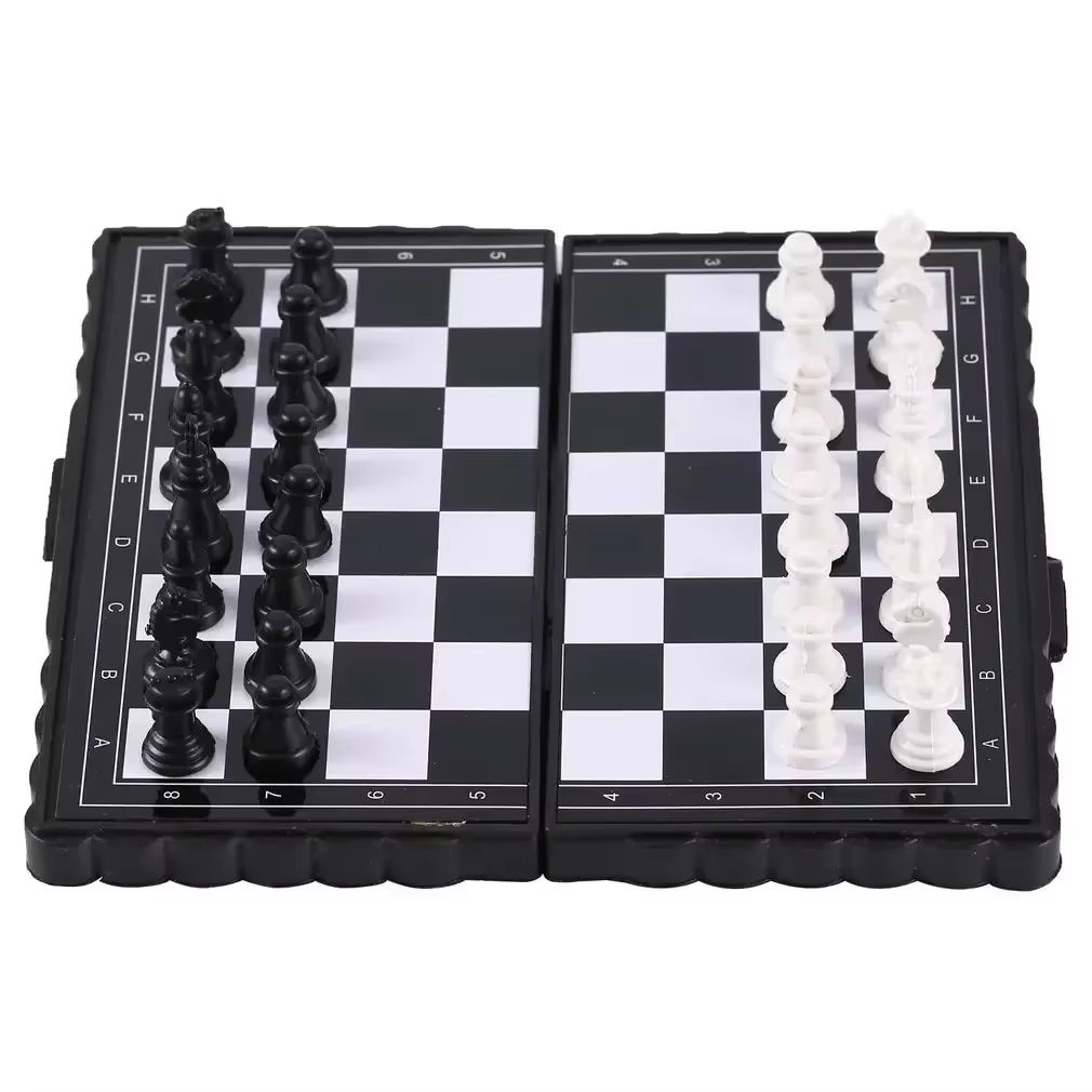 Board Game For Kids - 1Pc Mini Magnetisch Schaakspel Opvouwbaar Magnetisch