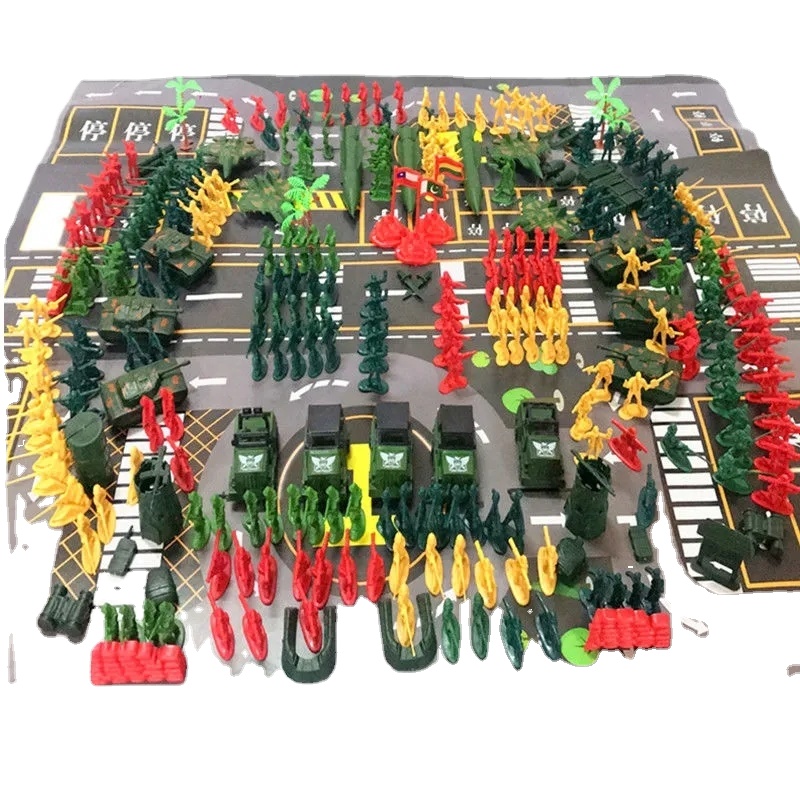 Board Game Risk - 307 Stuk Plastic Speelgoed Soldaat Speeltoestel