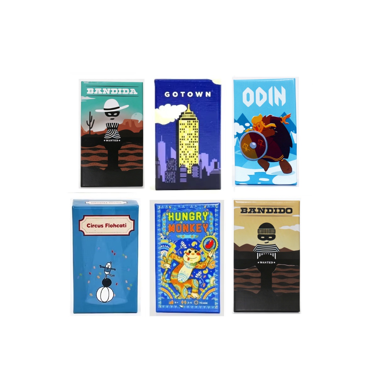 Board Game Azul - Hongerige aap | Circus Flohcati |