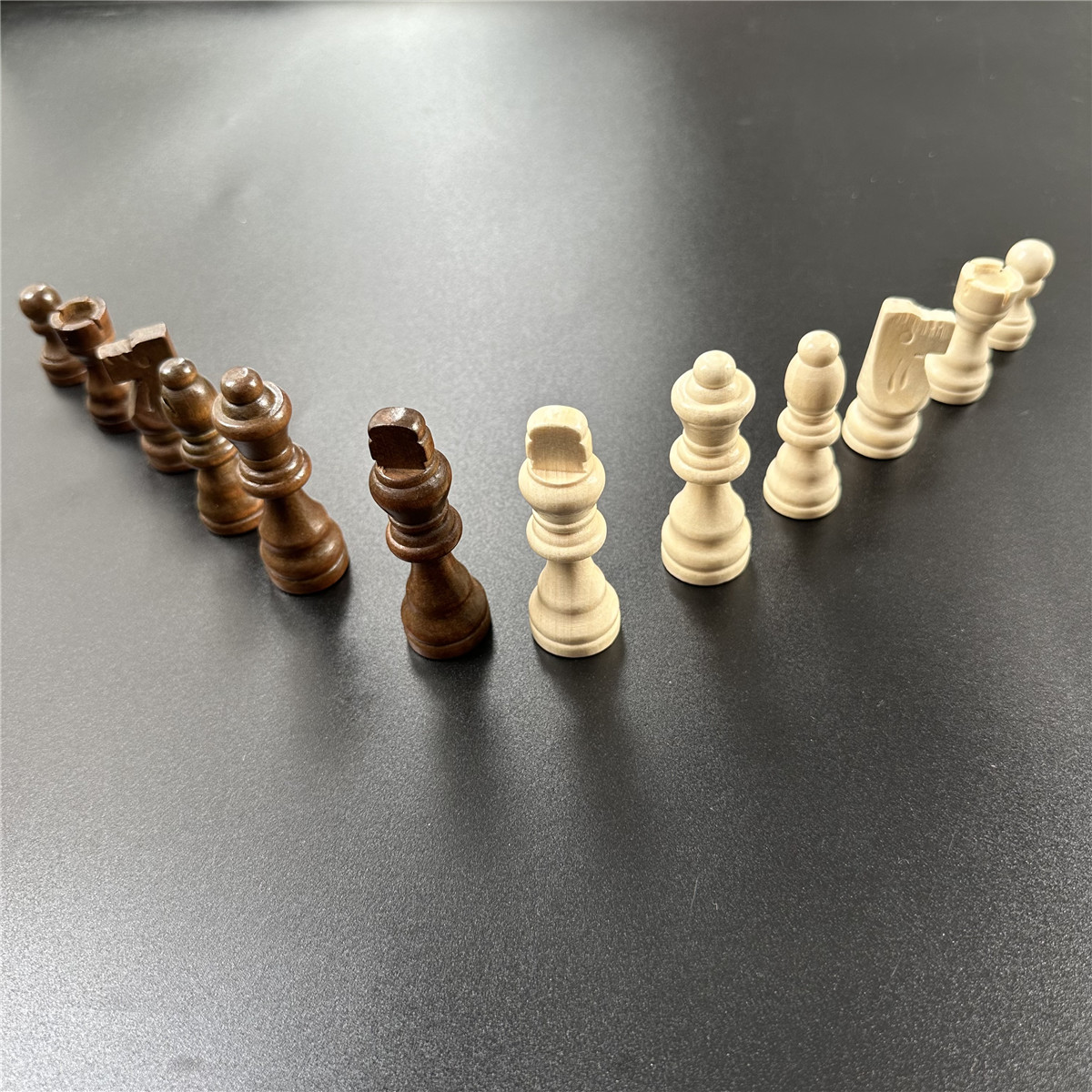 Chess Set Wooden - Internationale schaakstukken 3-inch Nieuw geavanceerd schaakspel