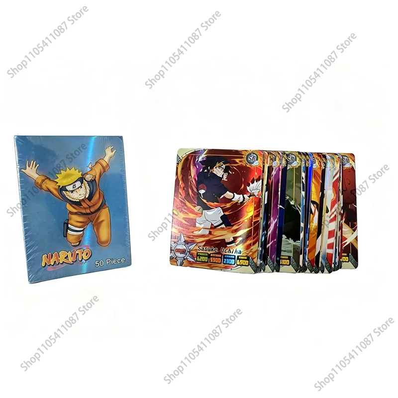 Board Game Naruto - **50 stuks Naruto Engelse kaarten Flashy