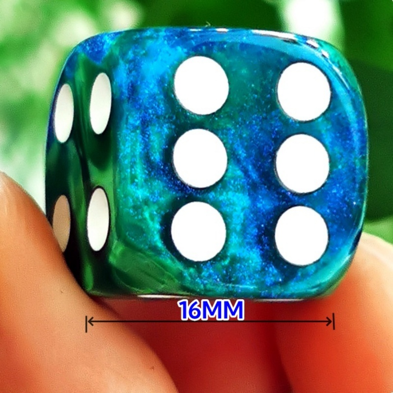 Board Game Ludo - 10 stks Marmeren Parel Aderen Effect