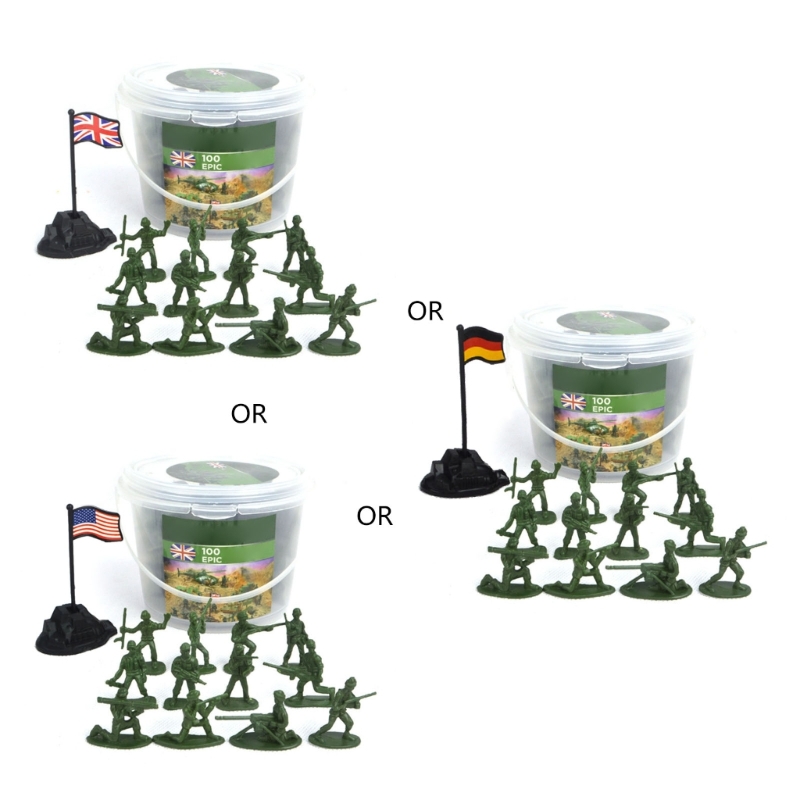 Board Game Risk - 100 STKS Kinderen Speelgoed Mini Militaire