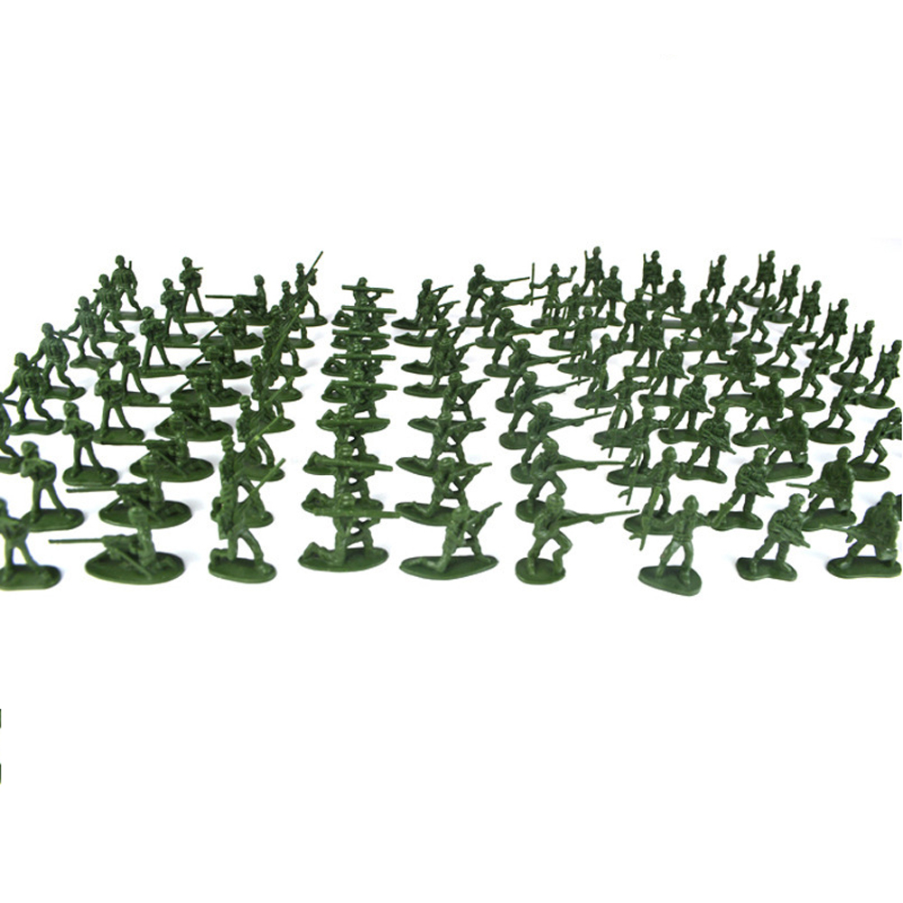Board Game Risk - 100 stuks militaire speelset plastic speelgoed