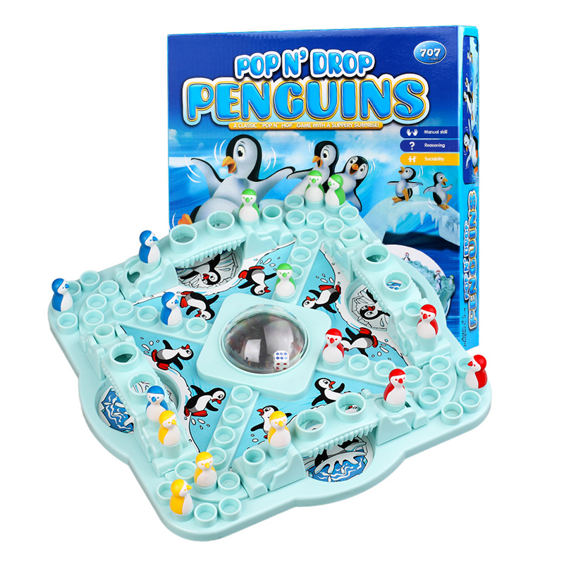 Board Game Harmonies - Partyspel Pinguïn Schaakbordspel Familiespel Speelgoed voor