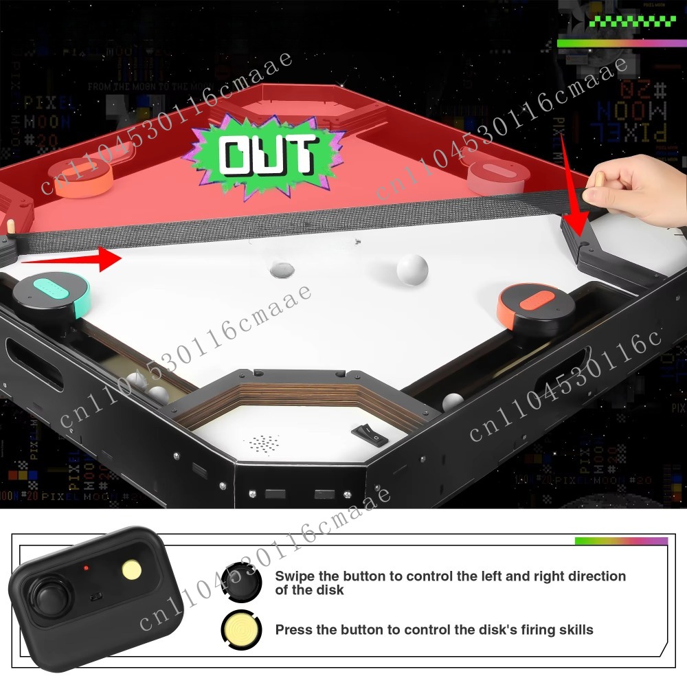 Board Game Electronic Table - Arcade multiplayer competitie met joystick, airhockey,