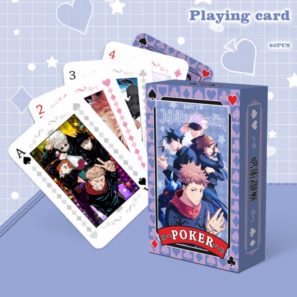 Board Game Naruto - Anime Poker Speelgoed Jujutsu Kaisen Bordspel