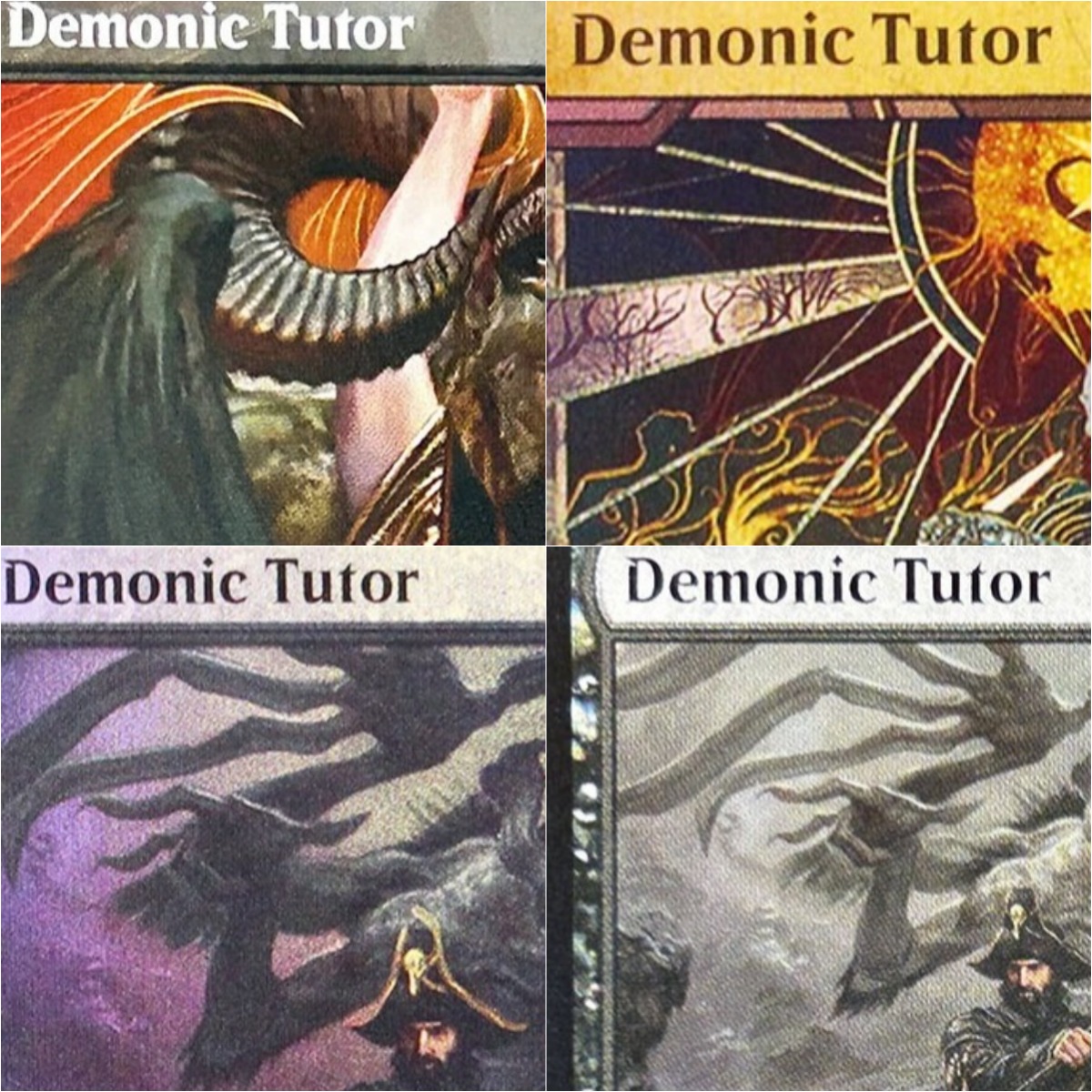 Board Game Quest - Demonic Tutor Custom TCG proxy Magische