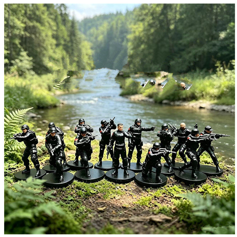 Board Game Risk - Nieuwe 1/72 PLA Special Forces 13