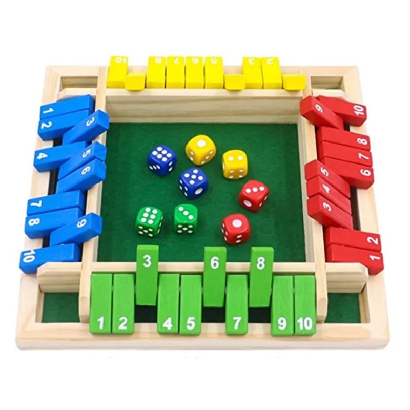 Board Game Azul - Houten dobbelstenen bordspel Sluit de doos