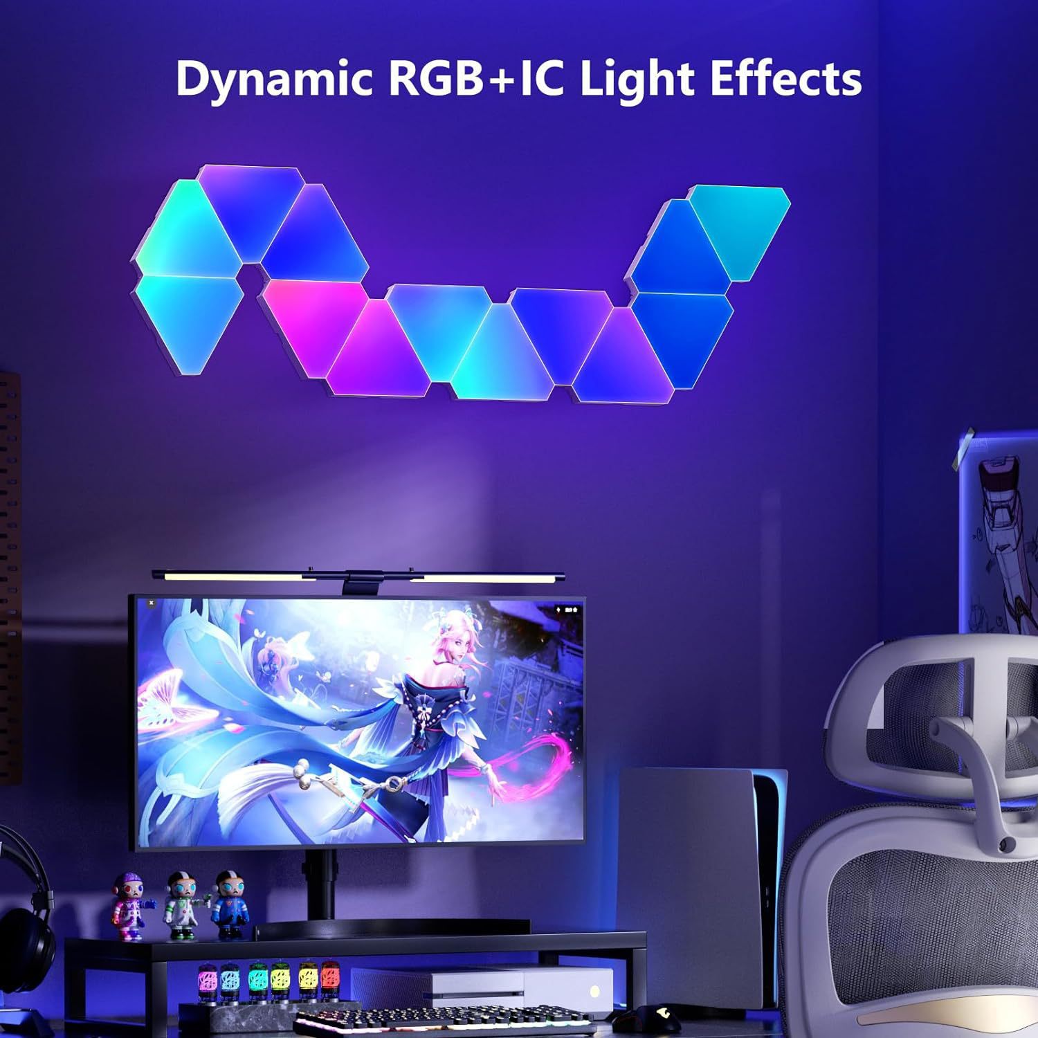 Tuya WiFi RGB Driehoekige Quan - Board Game Room recensie en prijs