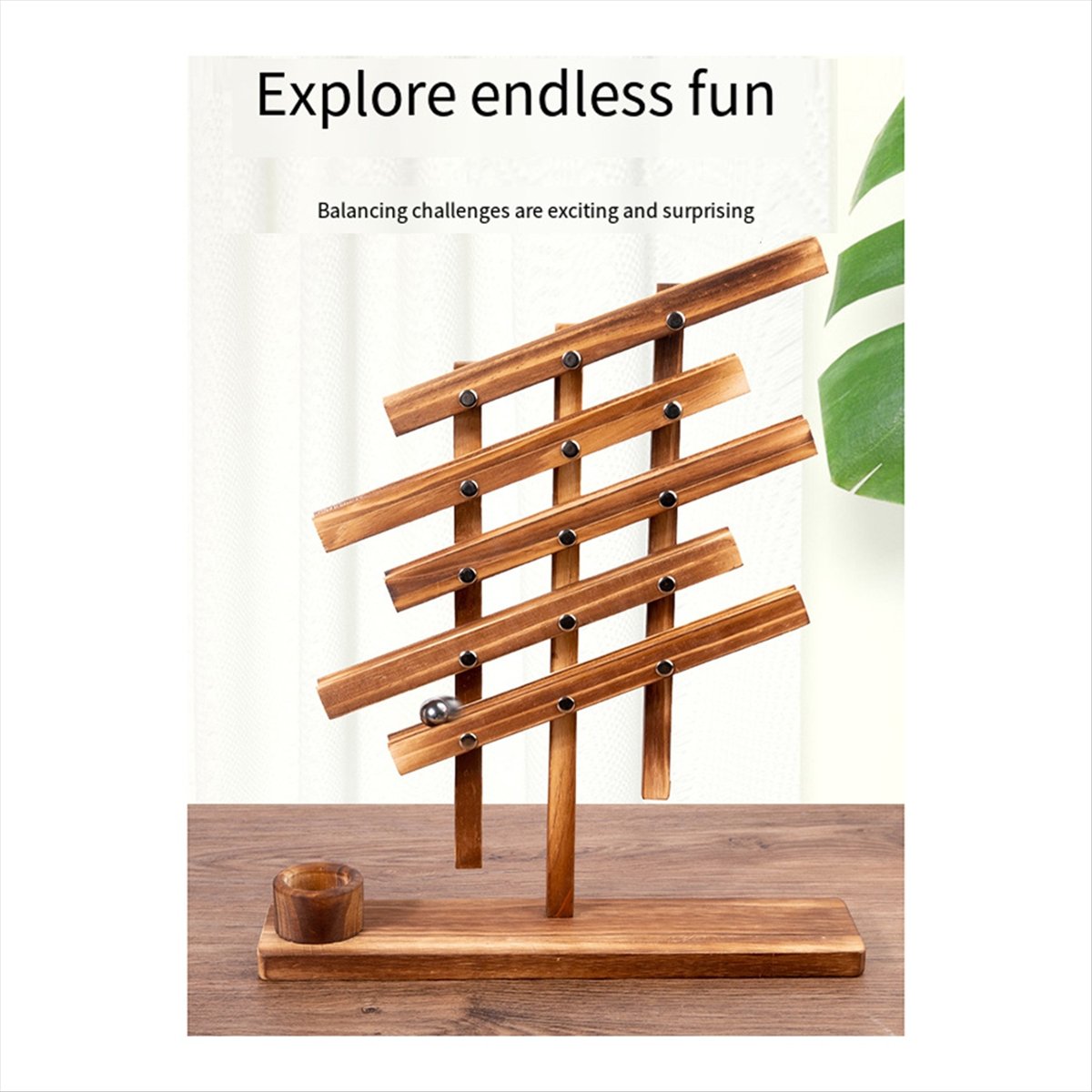 Houten balansstrategiepuzzel K - Board Game Saboteur recensie en prijs