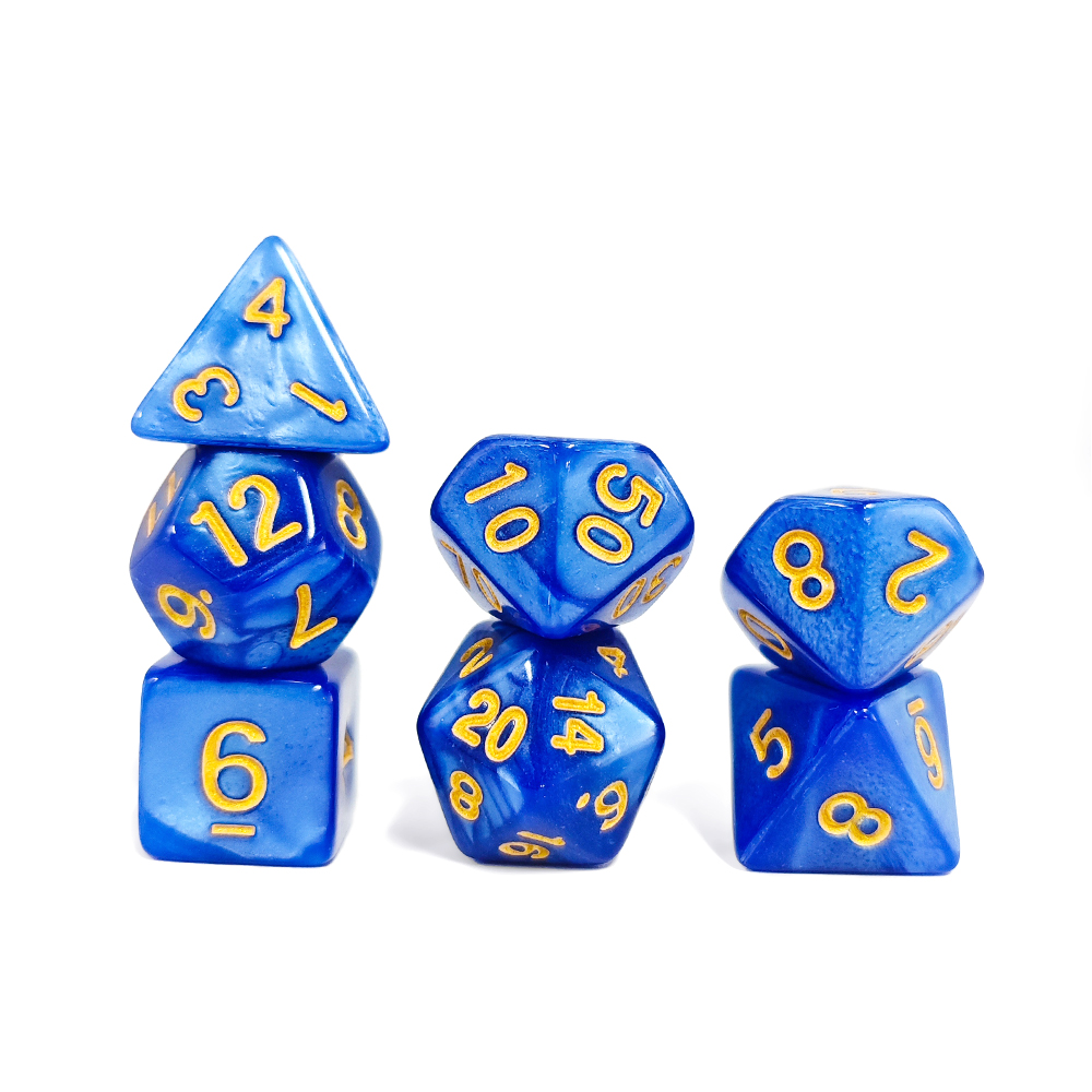7-delige heldergroene parelwit - Board Game Dnd recensie en prijs