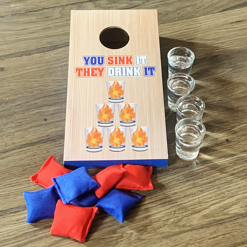 1 set houten gooi-spelbord, dr - Board Game For Kids recensie en prijs