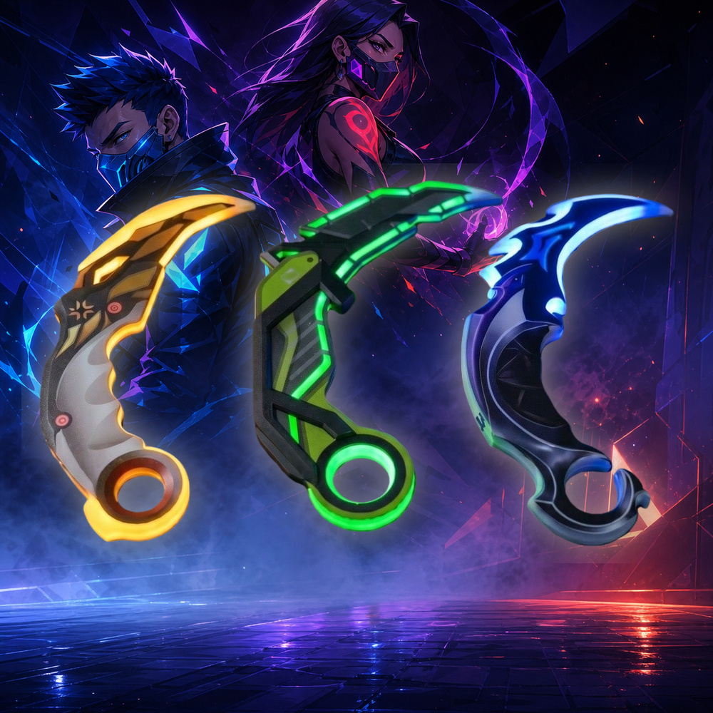 10 inch 25cm Karambit-mes Valo - Board Game Saboteur recensie en prijs