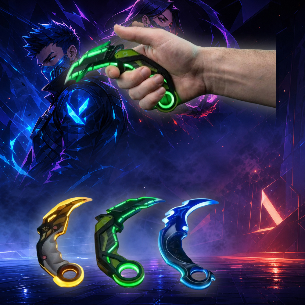 10 inch 25cm Karambit-mes Valo - Board Game Saboteur recensie en prijs