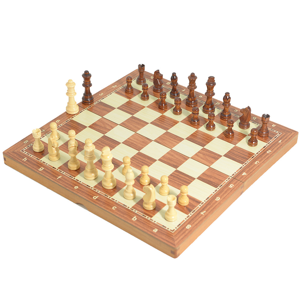 Magnetisch houten opvouwbaar s - Chess Set Wooden recensie en prijs