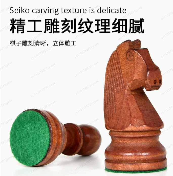 3,5-3,75 inch gewogen houten s - Chess Set Wooden recensie en prijs