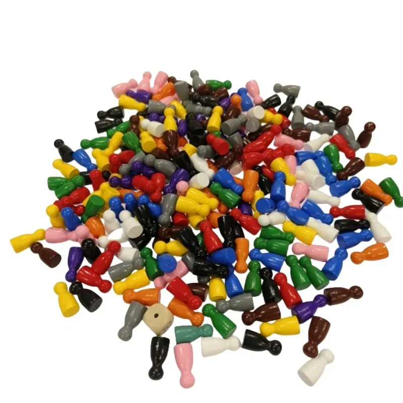 100 stuks kleurrijke houten sc - Chess Set Wooden recensie en prijs