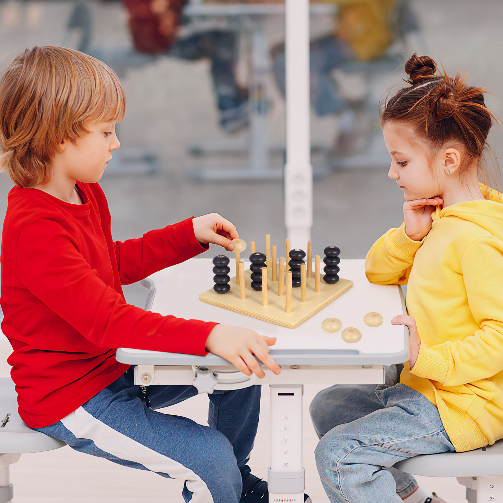 1Set Vier op een Rij Dammen Sp - Board Game For Kids recensie en prijs
