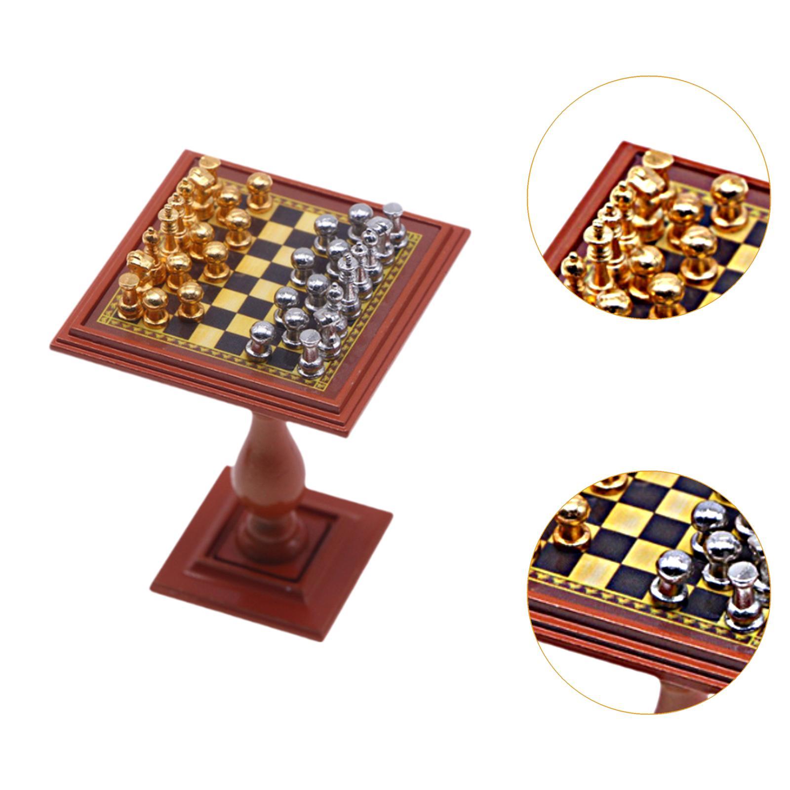 Poppenhuis Miniatuur Internati - Chess Set Wooden recensie en prijs