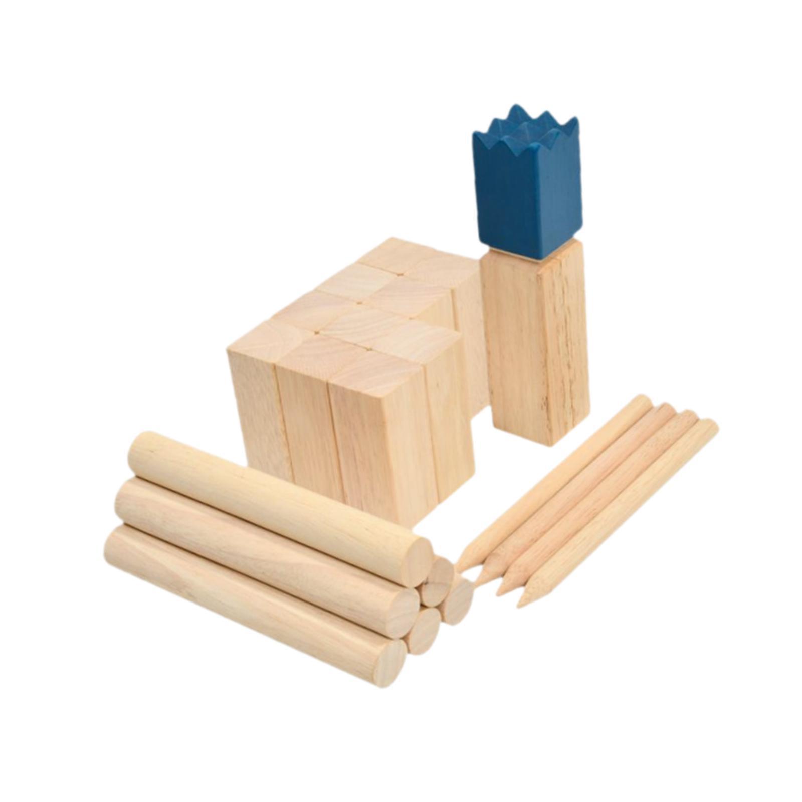 Kubb houten gooi-spelset voor  - Chess Set Wooden recensie en prijs