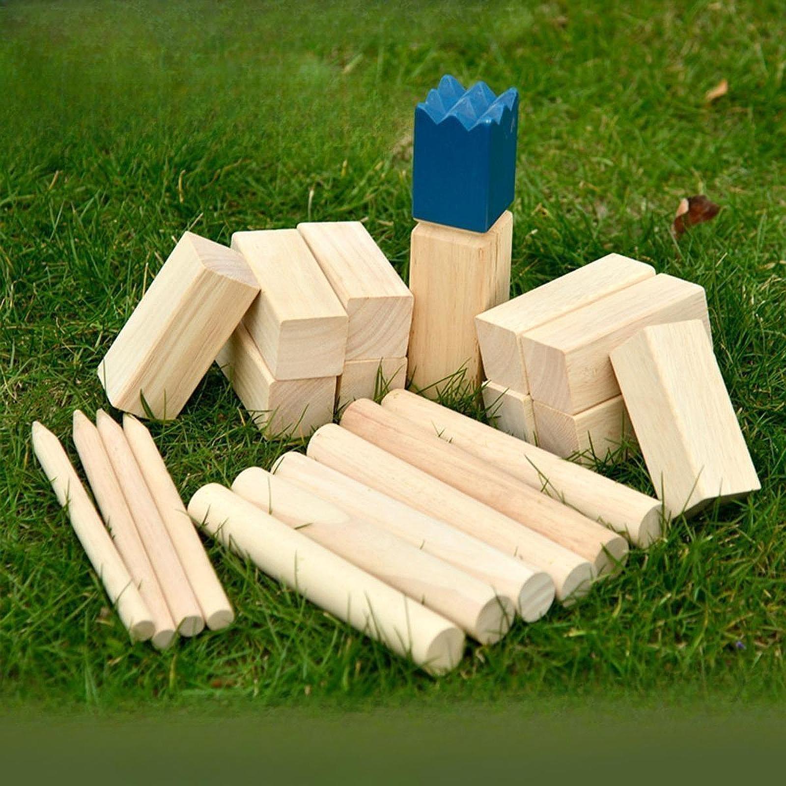 Kubb houten gooi-spelset voor  - Chess Set Wooden recensie en prijs