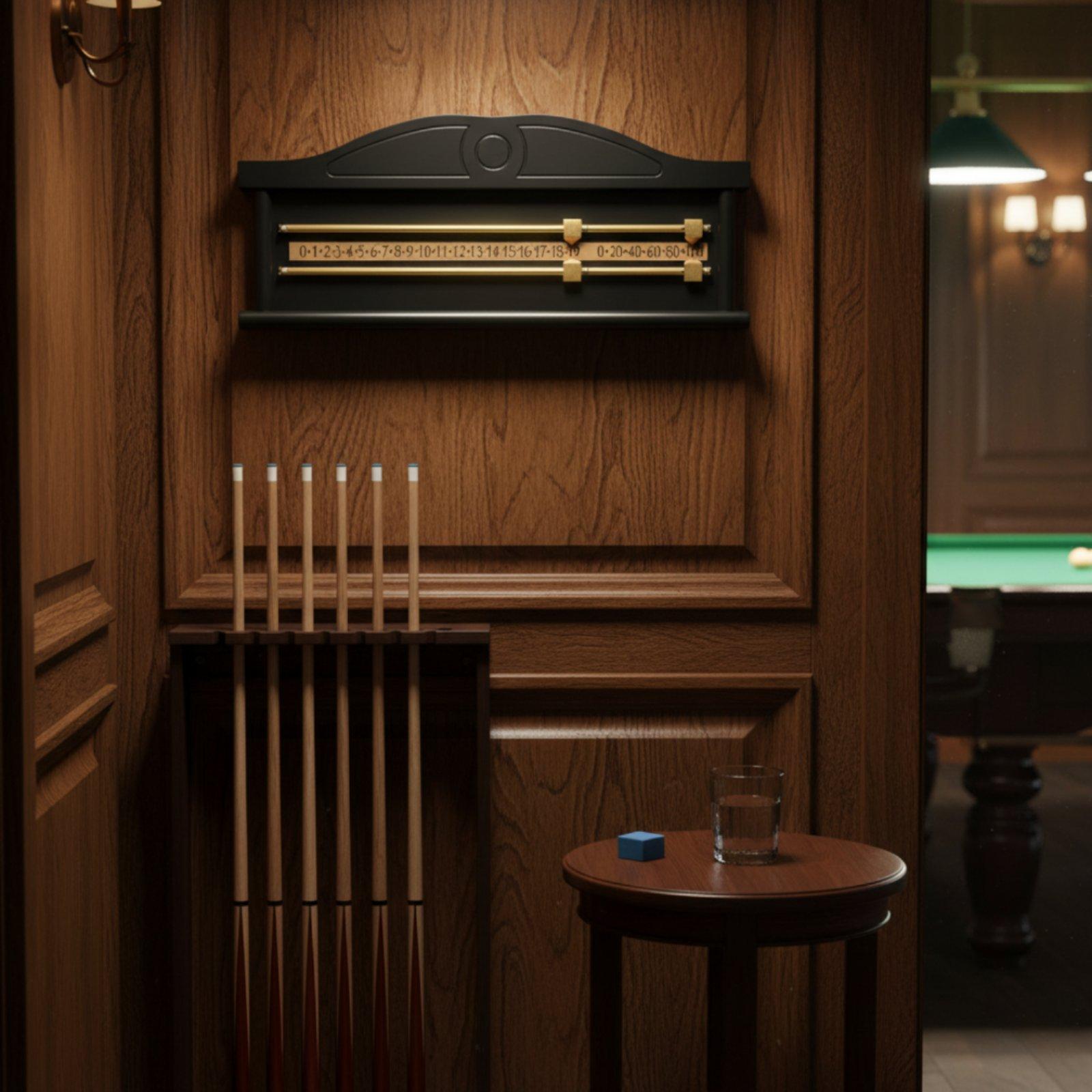 Snooker scorebord met dubbele  - Board Game Room recensie en prijs