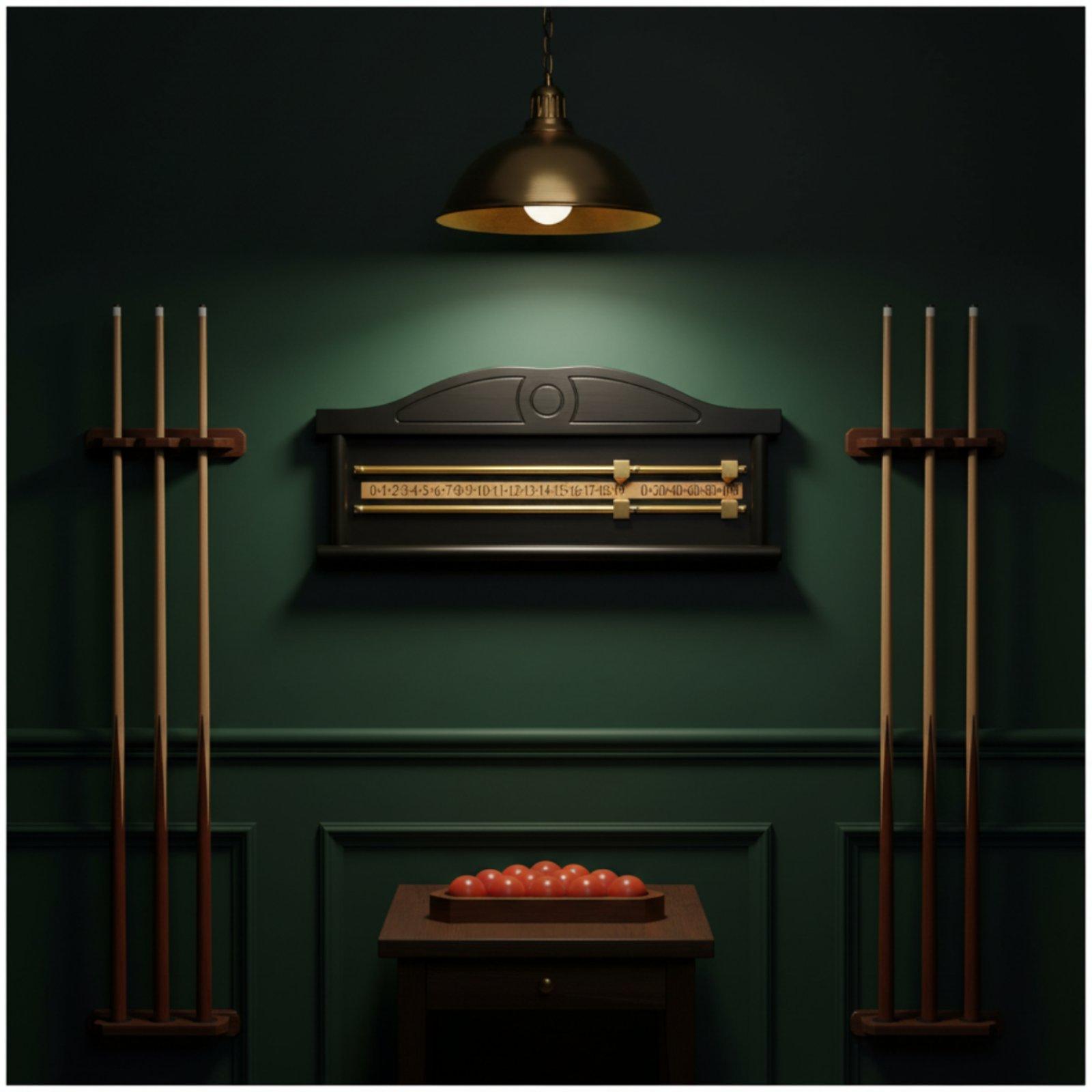 Snooker scorebord met dubbele  - Board Game Room recensie en prijs