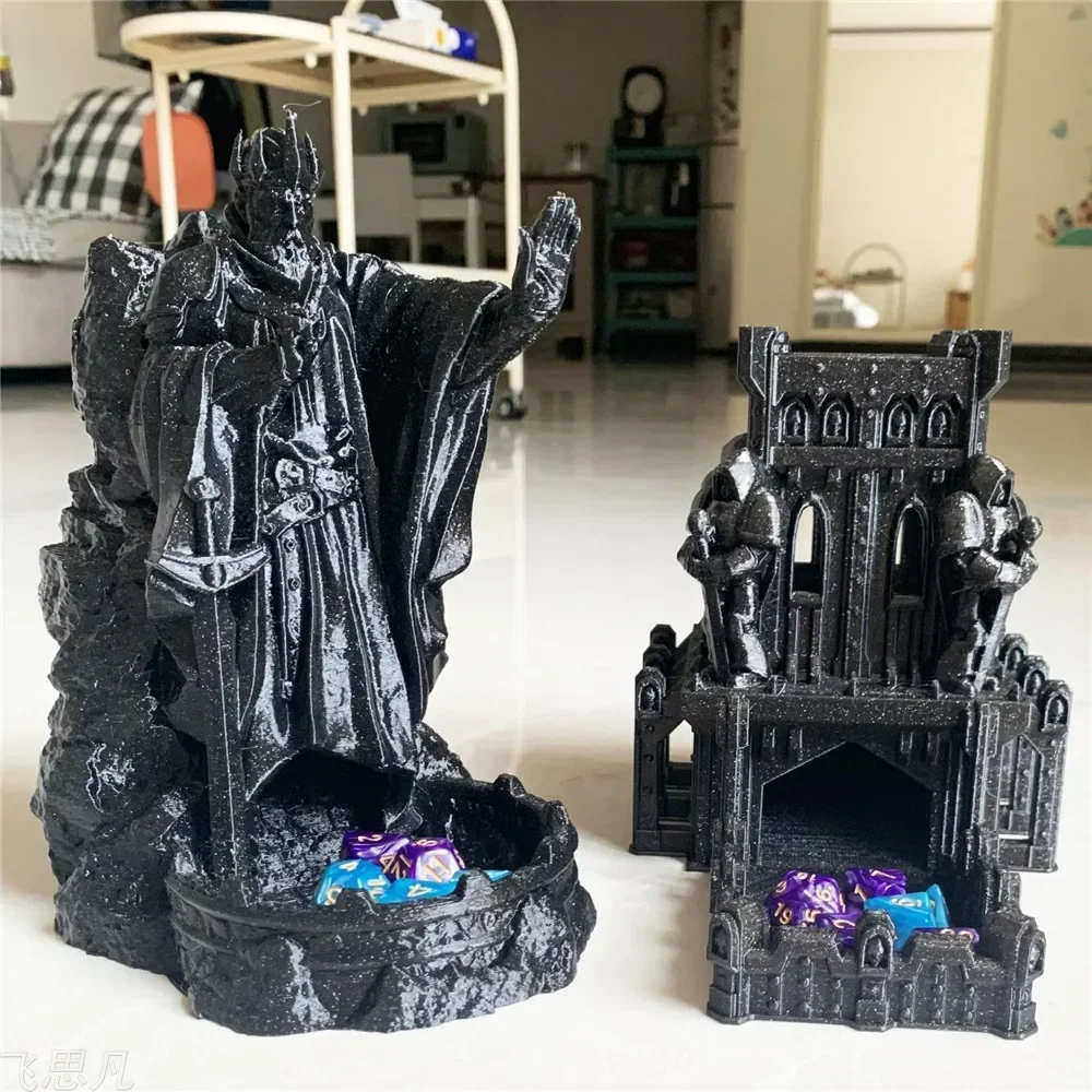 3D-geprinte kasteel dobbelsten - Board Game Dnd recensie en prijs