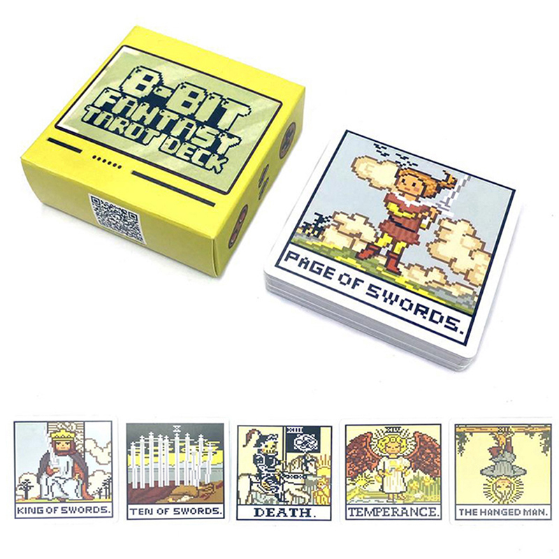 1 Box 8 Bit Fantasy Tarot Deck - Board Game Oracle recensie en prijs