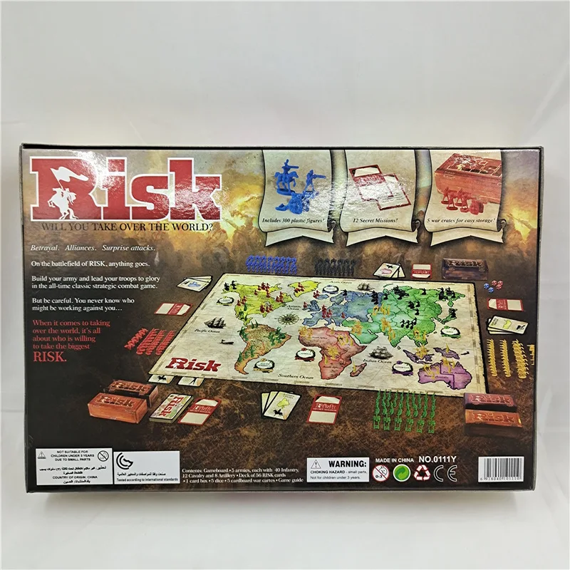 RISK Strategiebordspel geschik - Board Game Risk recensie en prijs