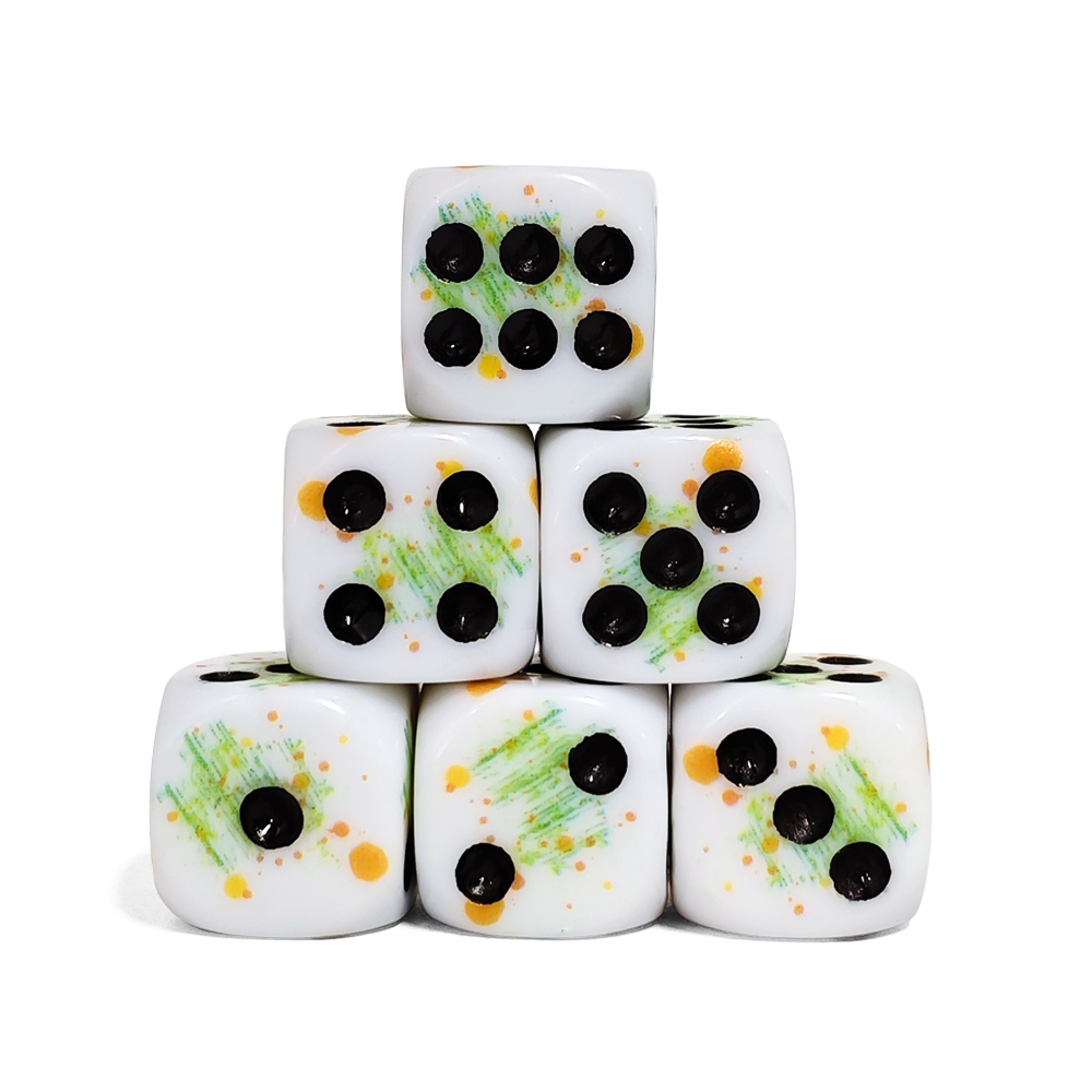 10 stks/set 16mm 6-zijdige wit - Board Game Dnd recensie en prijs
