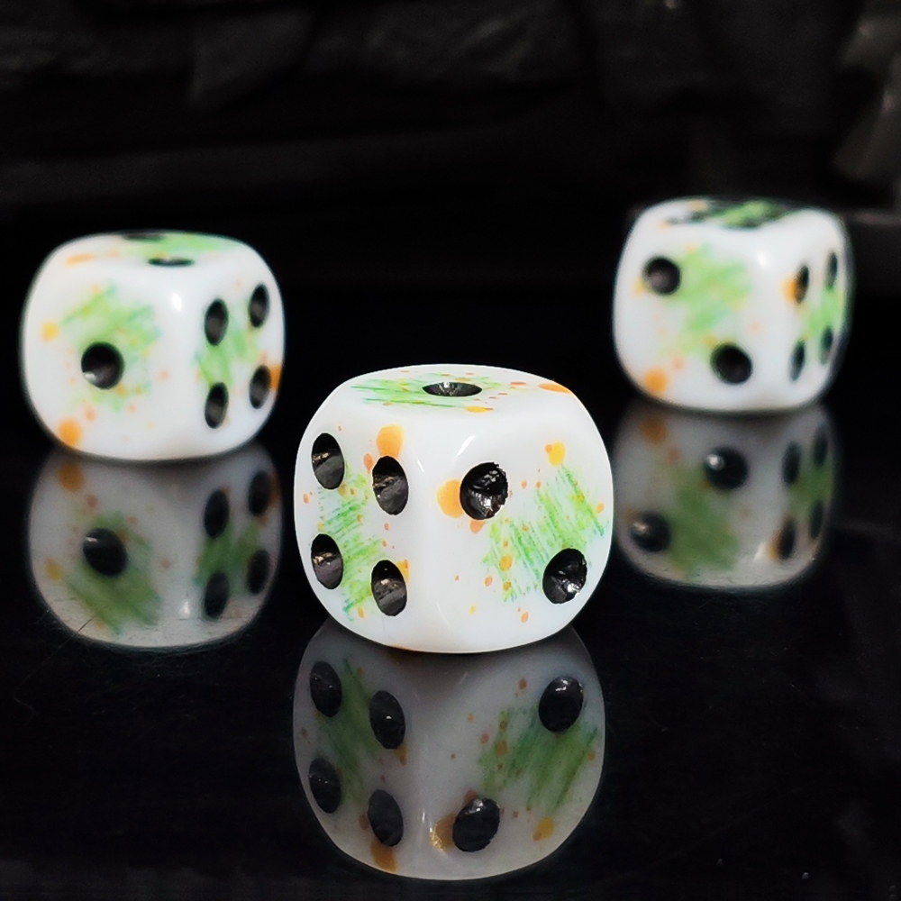 10 stks/set 16mm 6-zijdige wit - Board Game Dnd recensie en prijs