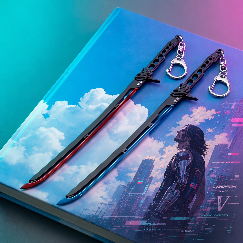8,6 inch Cyberpunk 2077 Katana - Board Game Saboteur recensie en prijs