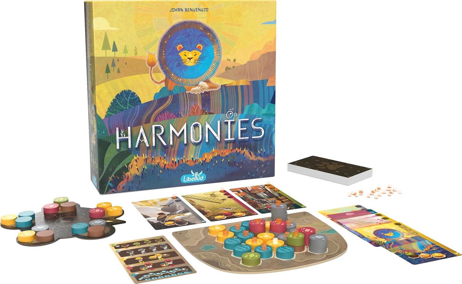 Puzzelspel Kaart Dierenkoning  - Board Game Harmonies recensie en prijs