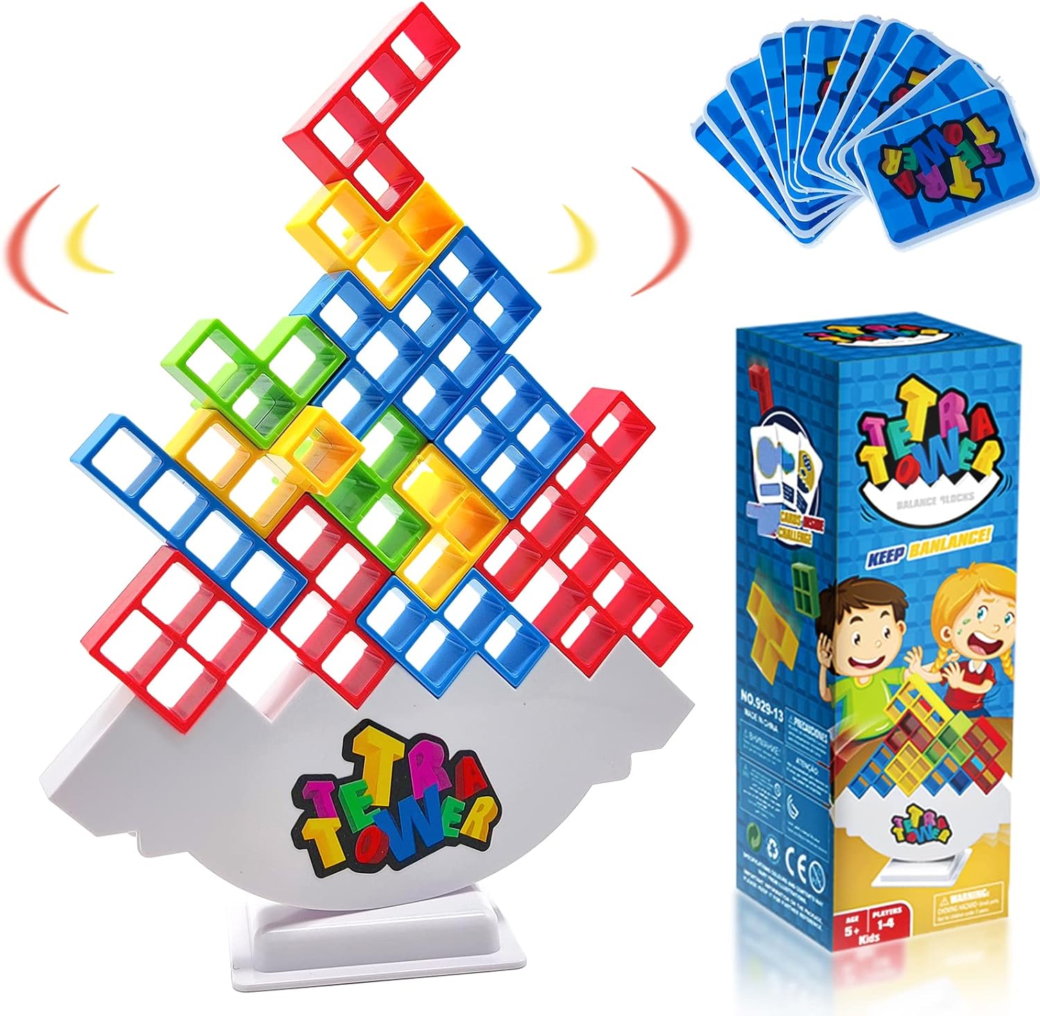 Nieuwe 3D Tetris Tower Balanci - Board Game Saboteur recensie en prijs