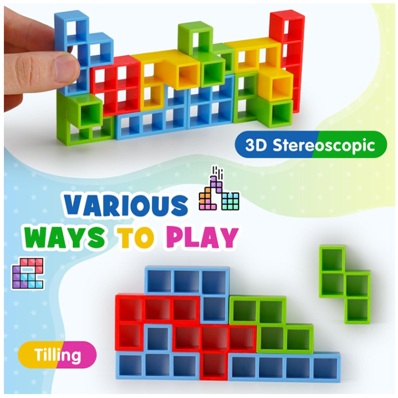 Nieuwe 3D Tetris Tower Balanci - Board Game Saboteur recensie en prijs