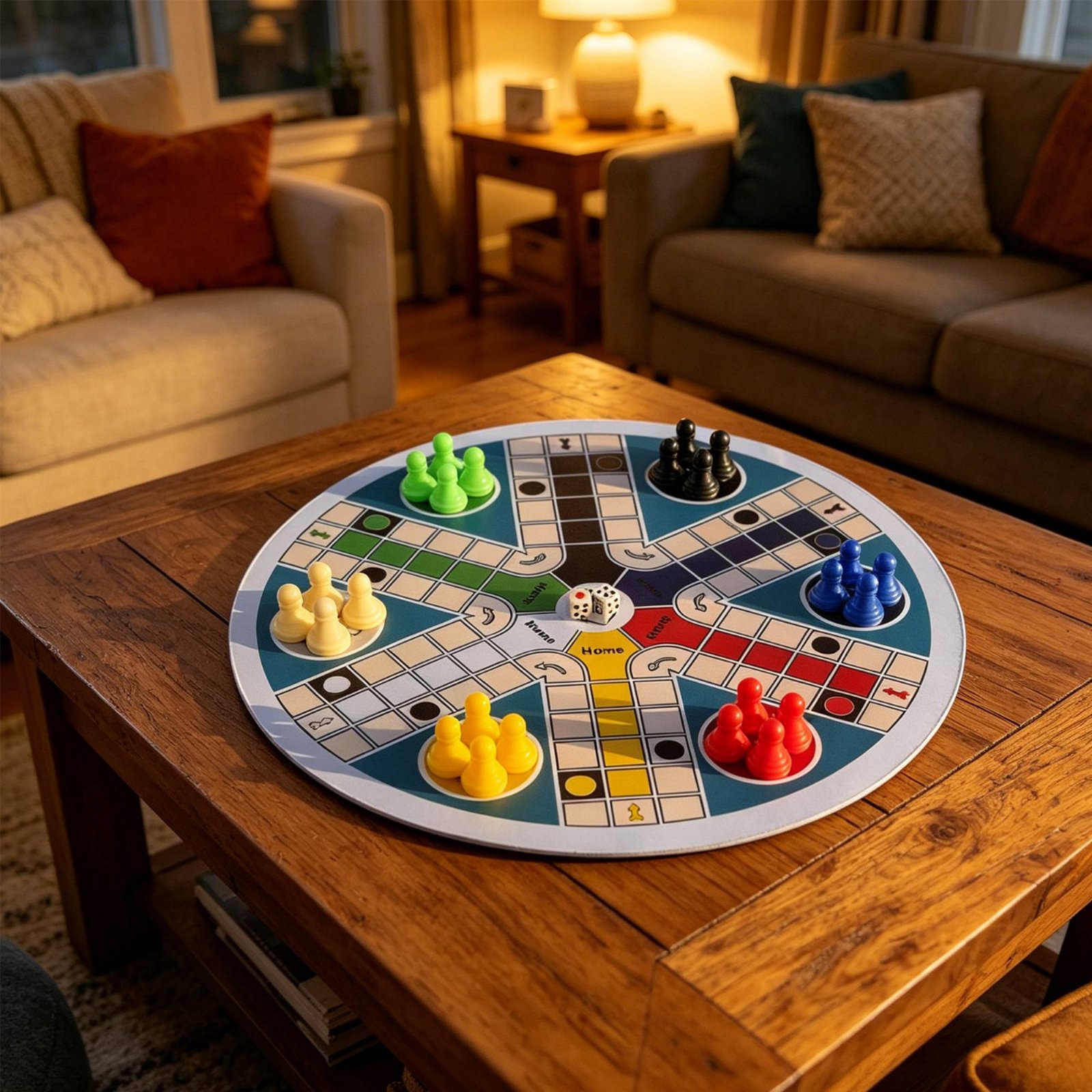 Ludo Spelset voor 6 Spelers, R - Board Game Ludo recensie en prijs
