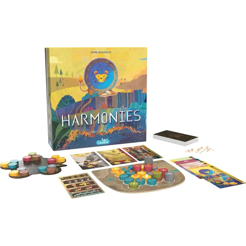 Creatie van landschappen en le - Board Game Harmonies recensie en prijs