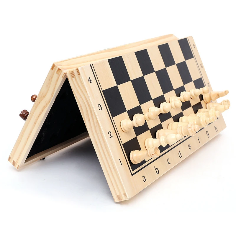 Schaakbord Drie-in-1 houten da - Board Game Electronic Table recensie en prijs