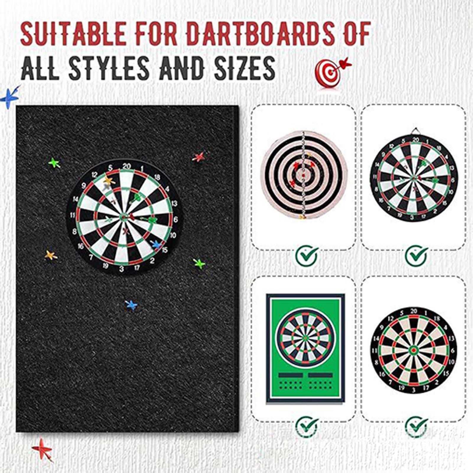 Dartbord Wandbeschermer Vilt O - Board Game Room recensie en prijs