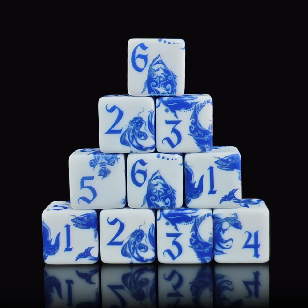 12 Stuks Blauw En Wit Porselei - Board Game Dnd recensie en prijs