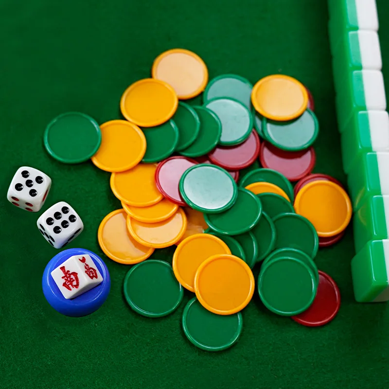 Poker Chips 3.2 cm 3 Kleuren P - Board Game Room recensie en prijs