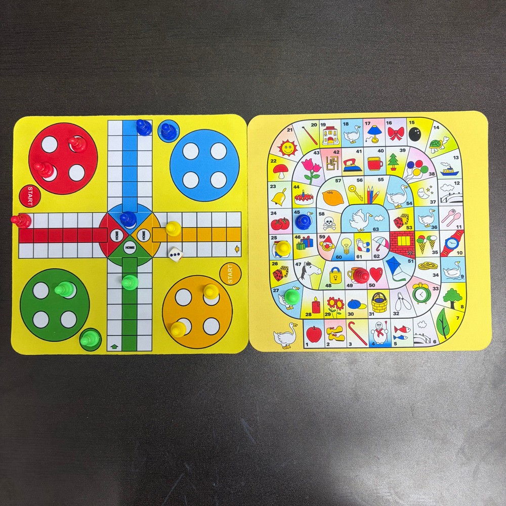 2-delige Ludo en Zwaan bordspe - Board Game Ludo recensie en prijs