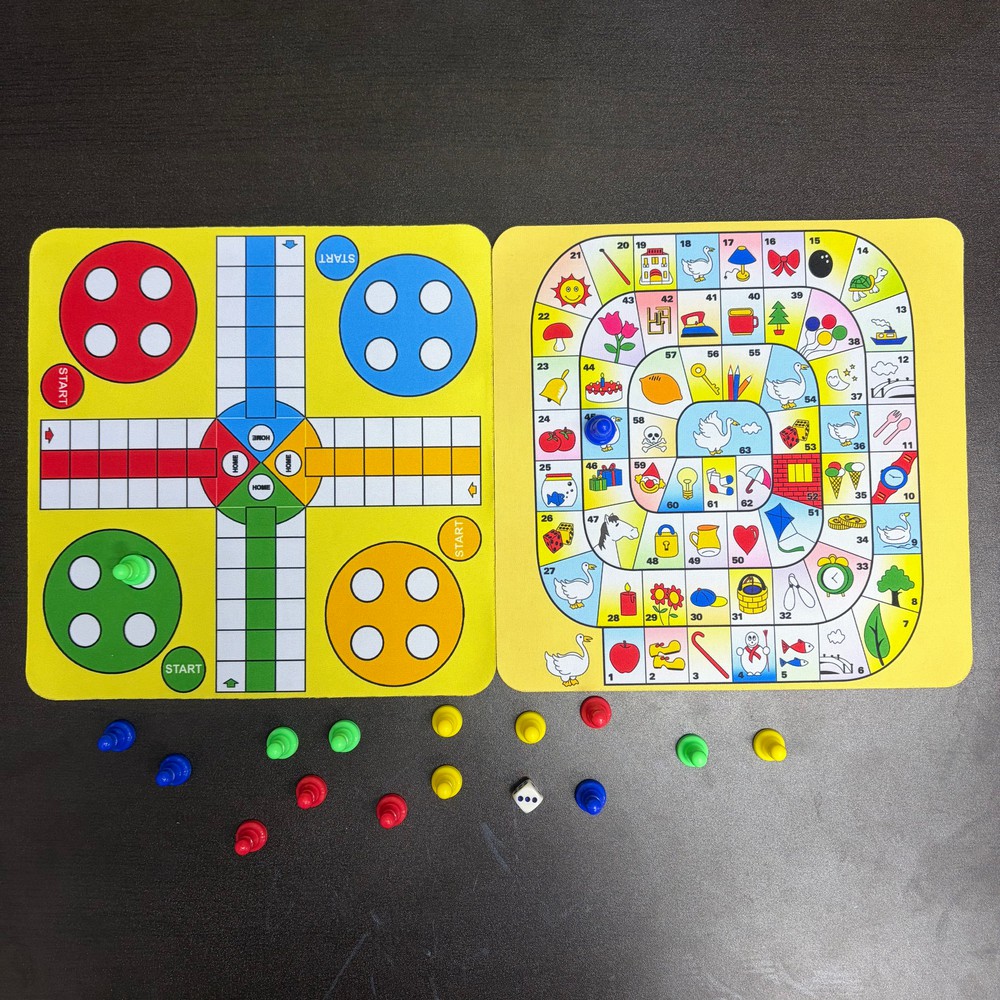 2-delige Ludo en Zwaan bordspe - Board Game Ludo recensie en prijs