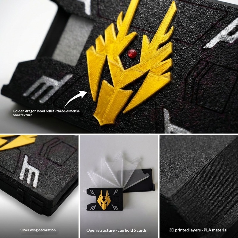 Kamen Rider Ryuki 3D-geprinte  - Board Game Zoo recensie en prijs